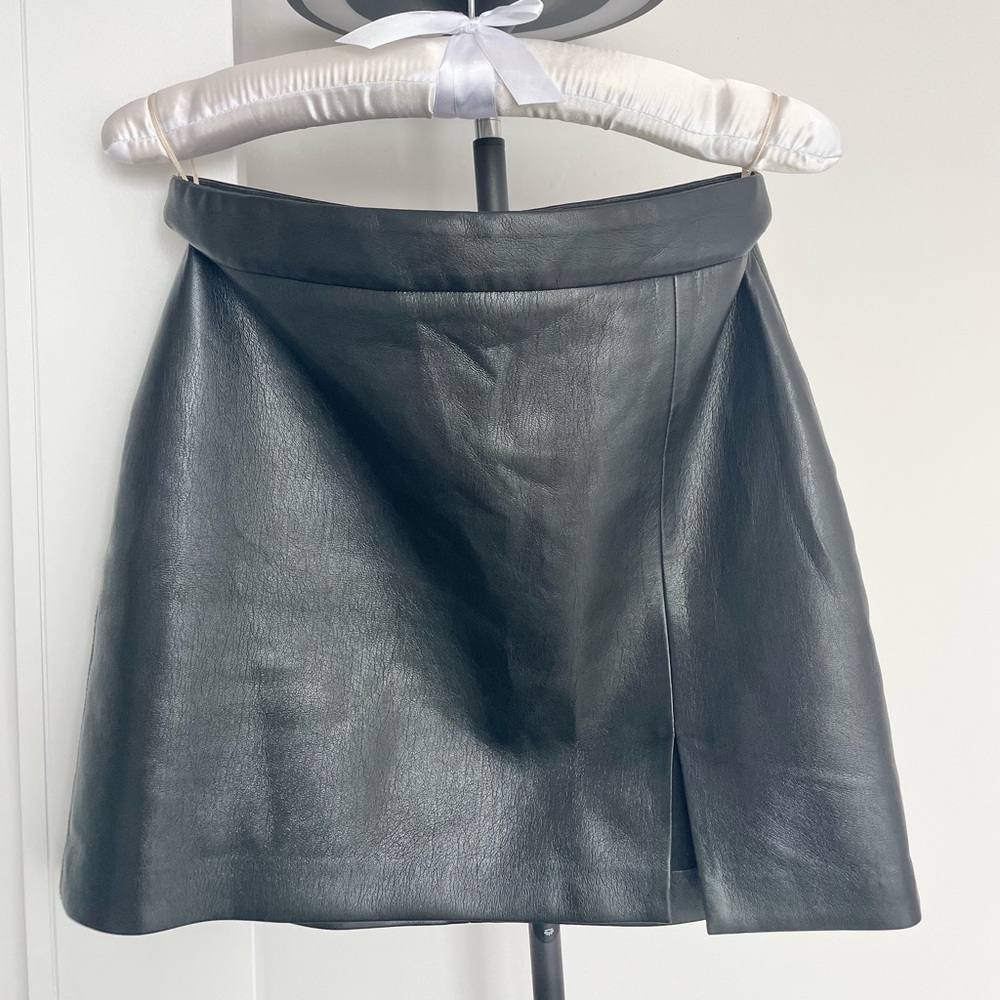 Wilfred Black Mini Skirt